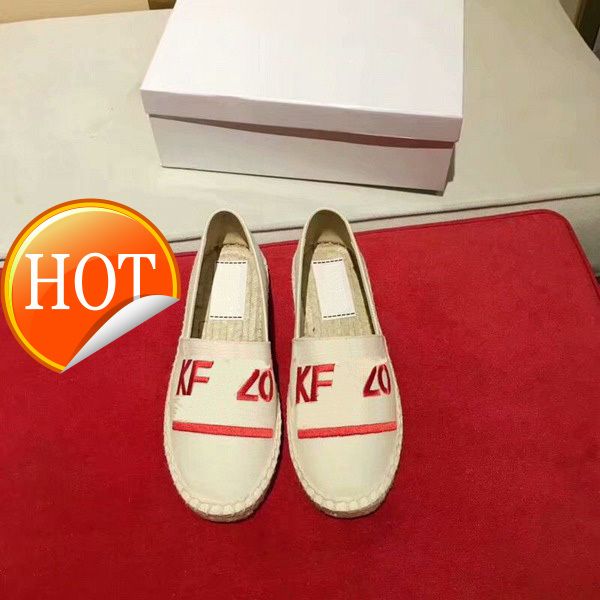 

new salelovers shoes with tiger head single shoes embroidered straw shoes, Black