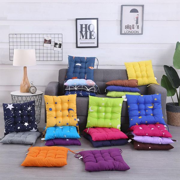 

yfashion stars moon printing chair cushion seat pad with cotton filling 40x40cm