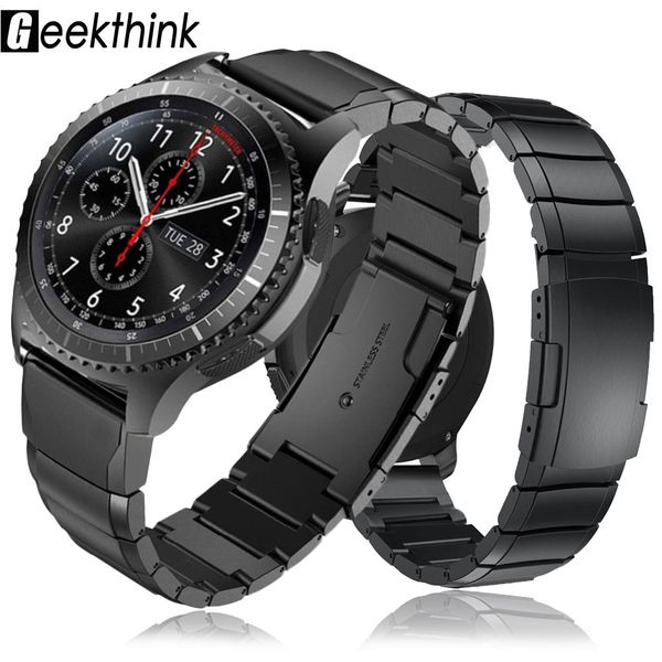 

22мм 20мм смотреть band для samsung galaxy смотреть 42 huawei часы диаметром 46 gt2 amazfit бип pace мотор 360 из нержавеющей стали ремень п, Black;brown