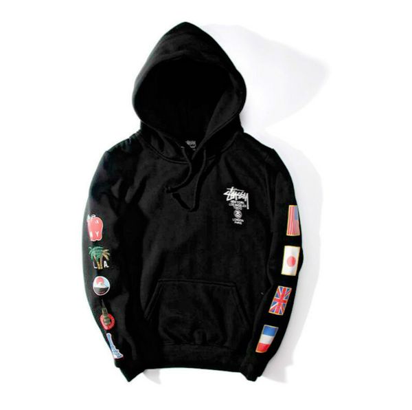 

new design hoodie st world tour paint color splash ink casual ov sweatshirt couple hoodie wool bird pattern designer clothing, Black