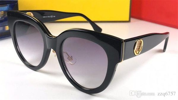 

new fashion women brand designer sunglasses 0360 cat eye frame sunglasses fashion show design summer style with box, White;black