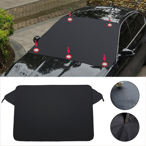 

car sunshade folding aluminum foil insulation sun block magnet large sun block car glass sunshade visor