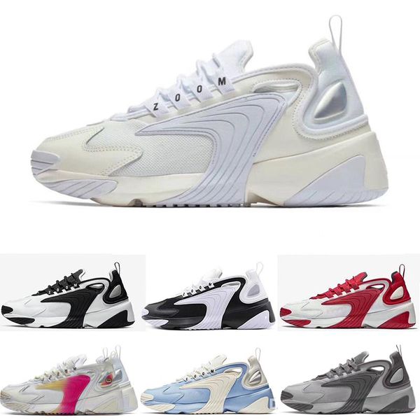 

designer zoom 2k sneakers 2000 shoes triple s all white black red running shoes women mens trainers old dad jogging sports zapatillas