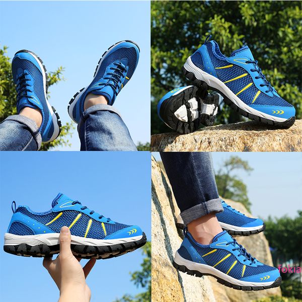 

дышащие женские мужские кроссовки синий коричневый серый летний дышащие открытый wallking кроссовки самодельный бренд сделано в китае размер