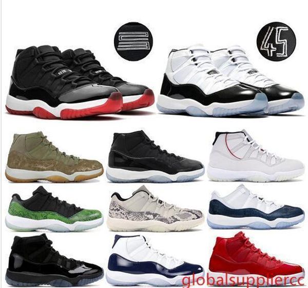 

concord 45 11s men basketball shoes snake navy low light bone pink platinum tint space jam 11 designer sport trainer