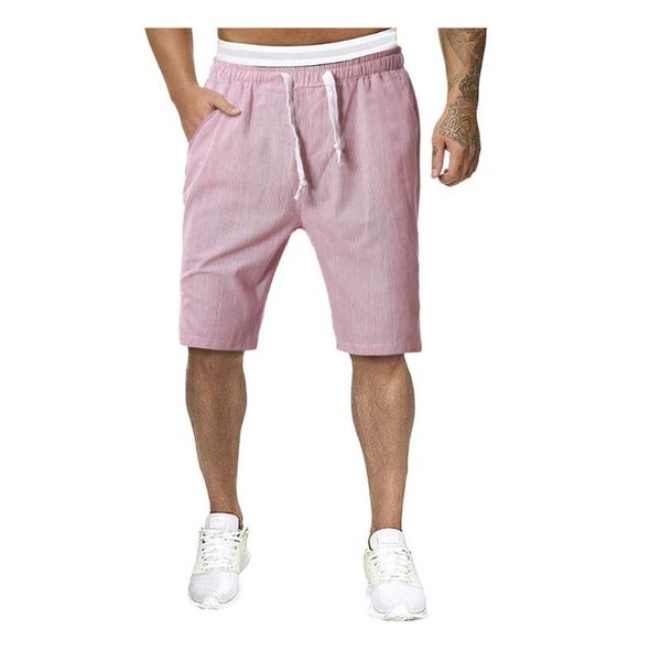 

men shorts beach board shortscasual loose high waist drawstring elastic waist block shorts sweatpants male casual shorts#35, White;black