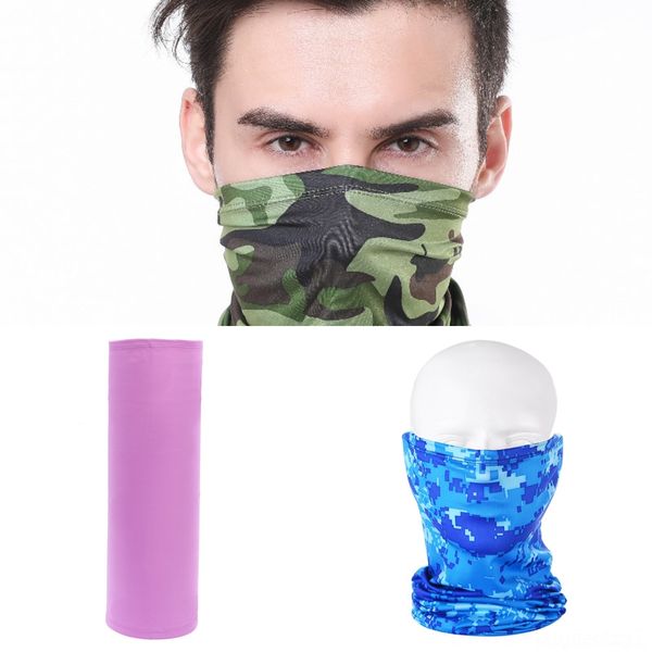 

demir summer ice silk anti-sweat scarf cycling face mask scarf headwear cool breathable sunshade ear loops neck gaiters hiking, Black