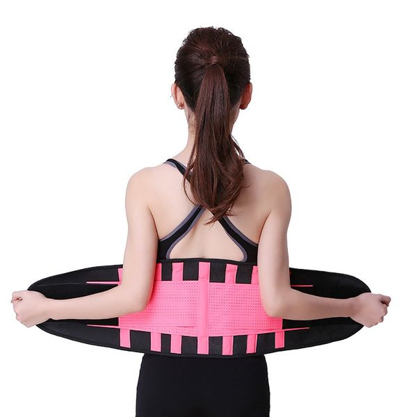

fitness protection belts polyester magnetic therapy waist belt lumbar back waist support lumbar belt gym fitness, Black;gray