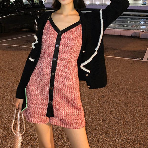 

women's pants & capris women jumpsuit 2021 spring and summer slim, Black;white