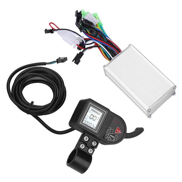

24v 36v 48v electric bicycle controller parts panel dual mode scooter universal stable 250w 350w brushless durable lcd display