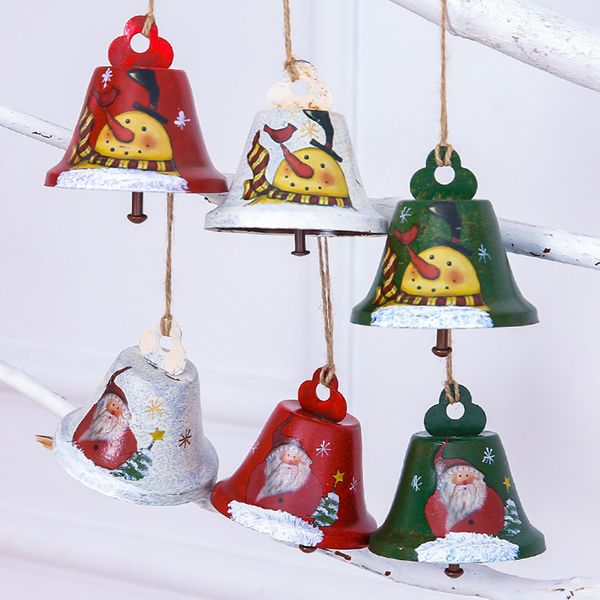 

christmas bell pendant christmas tree ornaments bells jingle pendant party decoration ornaments xmas white red green
