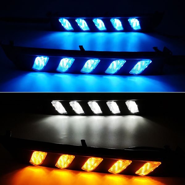 1 paio DRL DRL Light Light 12V LED fendinebbia per Toyota Mark X Reiz 2004 2005 2006 2007 2008 2009