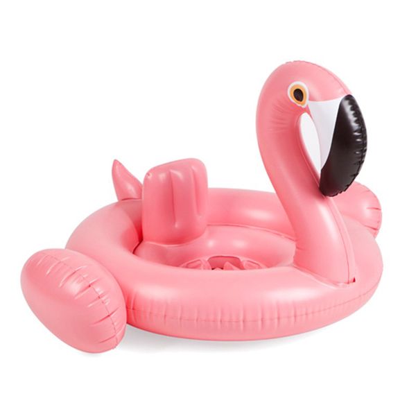 

baby inflatable flamingo circle air mattress swimming swan pool float swimring seat boat summer water pool toys boia flamingo