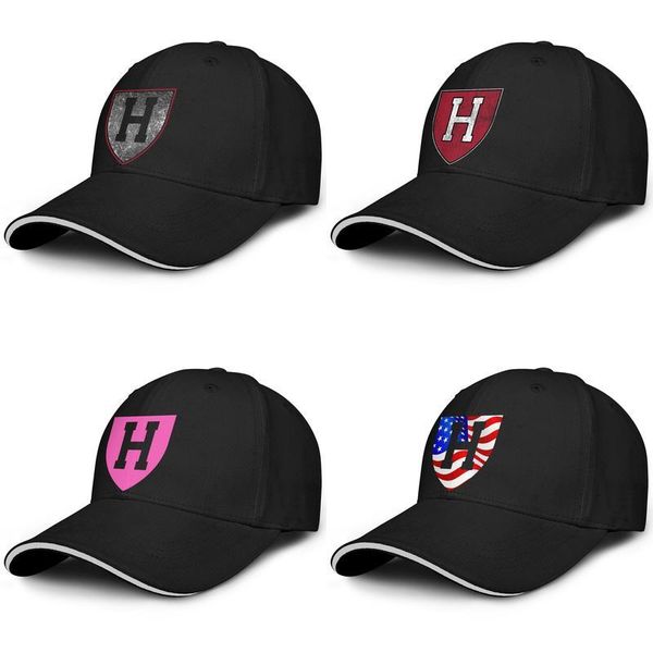 

harvard crimson football old print logo black mens and womens baseball cap cool designer custom blank vintage custom trendy original, Blue;gray