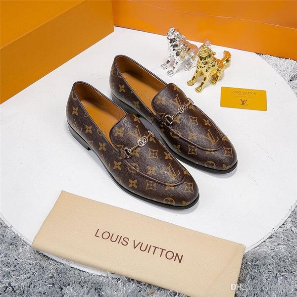 

20ss brands men business formal luxury dress shoes large size fashion comfortable leather shoes italy tassel office loafers men madaod, Black