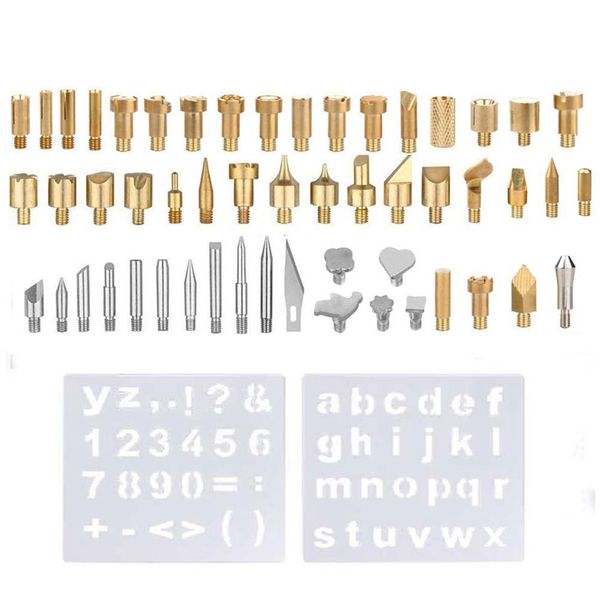 

55 pcs soldering iron set pen kit flower head engraving engraving cutter head iron