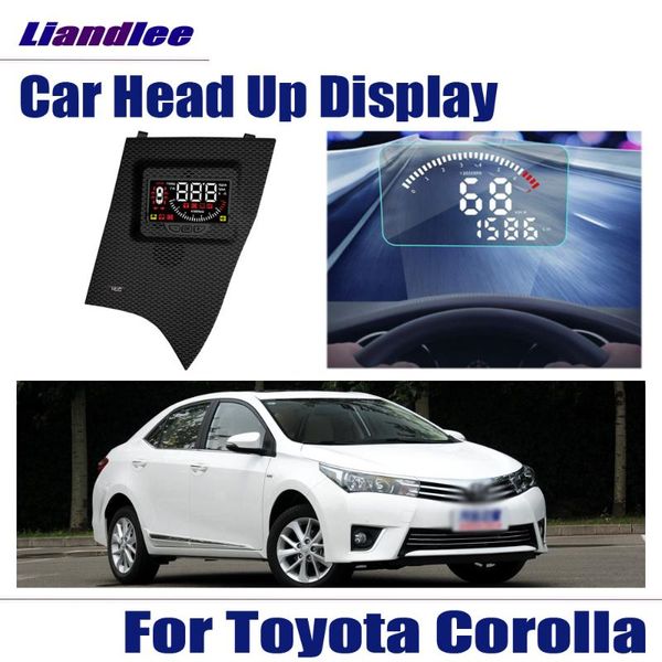 

for corolla 2019 safe driving screen full function obd car hud head up display projector windshield