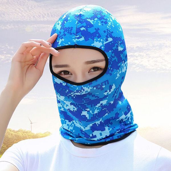 

new men women bicycle cycling motorcycle hat outdoor sport ski face masks windproof dust fishing head caps ing, Black