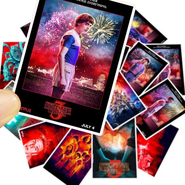 

strange stories sticker waterproof sticker for car, motorcycle, electric vehicle