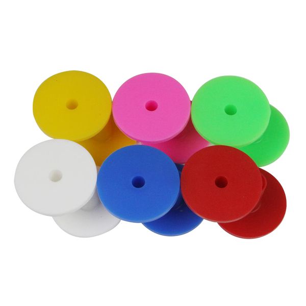 

12pcs golf range tees colorful rubber range mat tee 38mm 6 colors