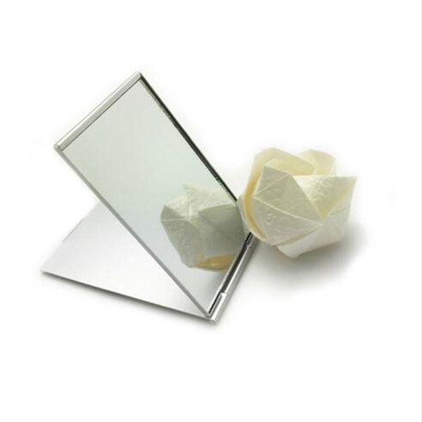 

wholesale 100pcs ultra-thin portable folding makeup mirror customization logo compact mirror pocket folding-ing