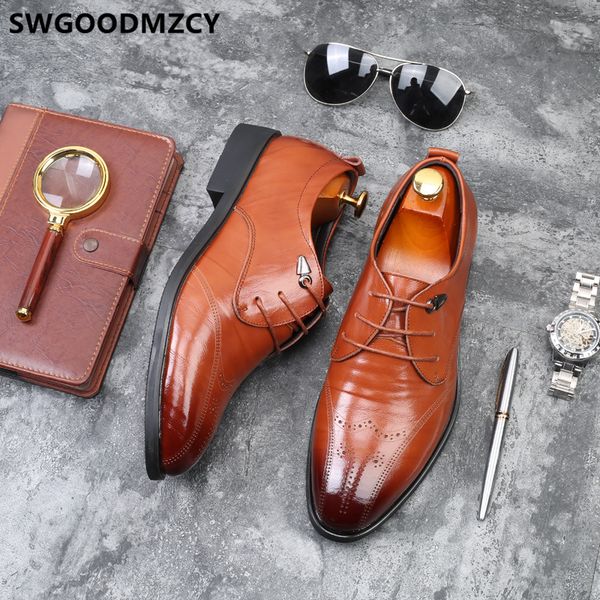 

black mens dress shoes real leather fashion elegant men shoes oxford wedding party for men chaussures hommes en cuir luxe