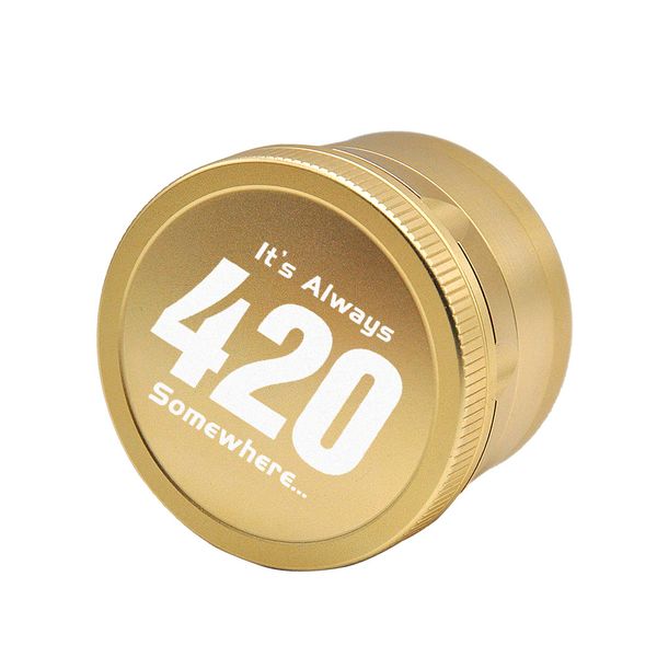 

63 мм трава мясорубку алюминий авиации табак Херб оптовой цены высокого качества изготовленный на заказ Логос