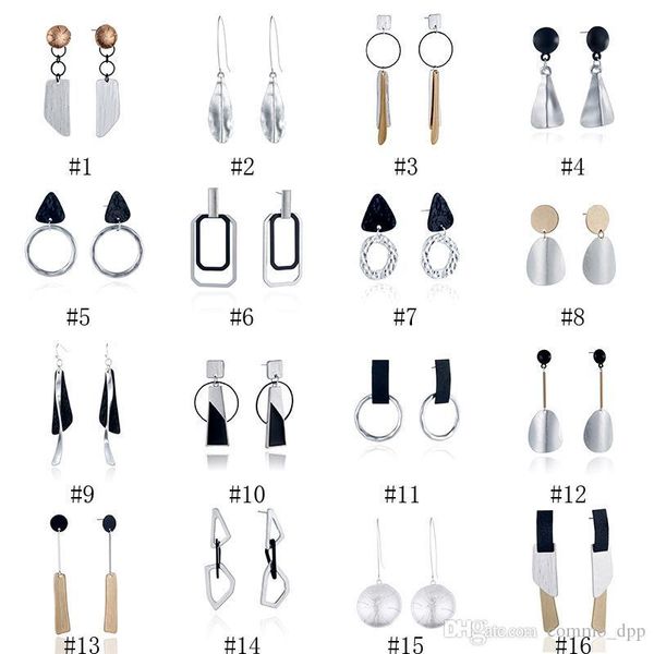 

нова индивидђално геомеѬиекие моа еѬги дл женин длинной гипеѬб, Silver