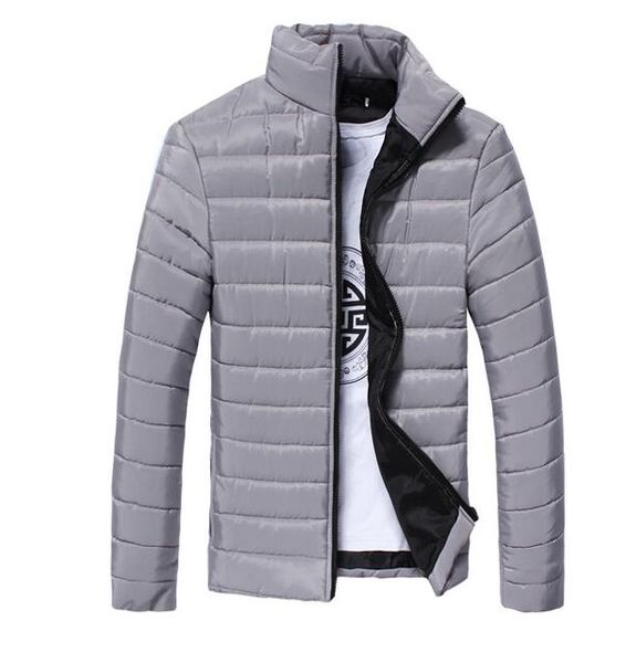 

men's winter jacket coat vogue of new fund of 2016 thin han edition cultivate one's morality men fall down jacket coat chea, Black