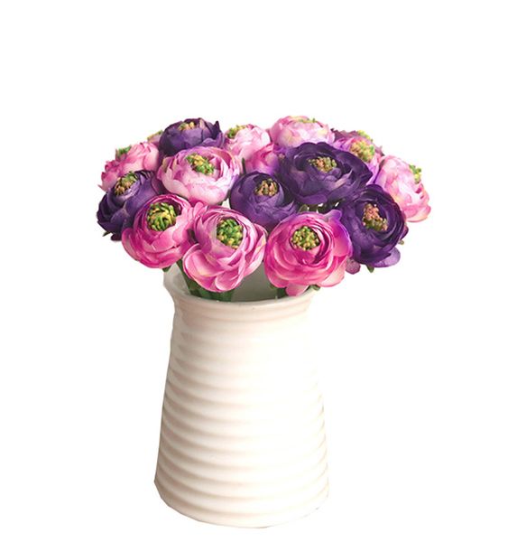 

домашнее украшение свадебные розы цветы из шелка высокого имитации 9 heads лотоса букет свадьба украшение поддельный поддельный цветы