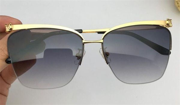 

new fashion frameless style classic metal style sunglasses cat designer popular 1085 lens protection eyew uv400 selling tvbuc, White;black