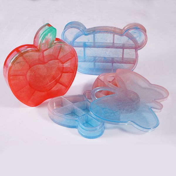 

diy clear epoxy molds storage box silicone resin mould jewelry moulds ornaments