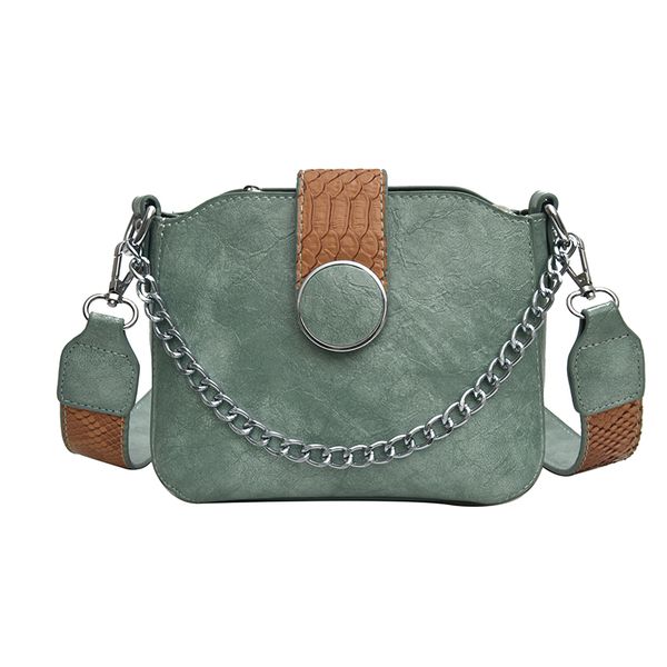 

темперамент змеевидная кожа ведро crossbody сумки для женщин цепи сумки леди плеча сумка женская дорожные сумки