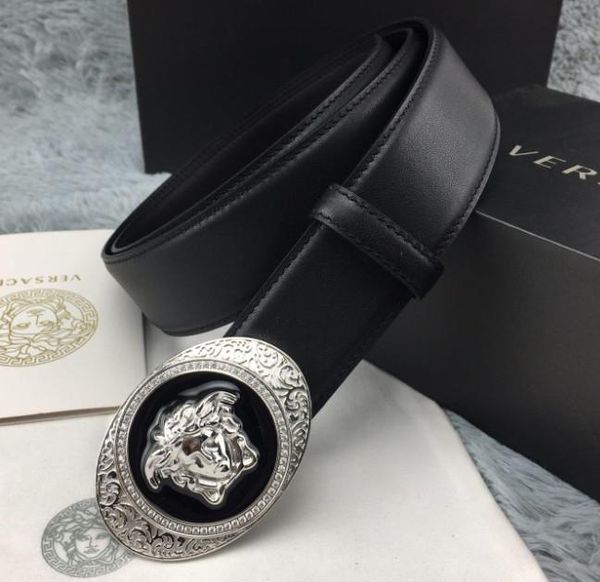 

fashion women belt large horseshoe buckle pu leather belt new punk wind individual decorative women belts microfiber double, Black;brown