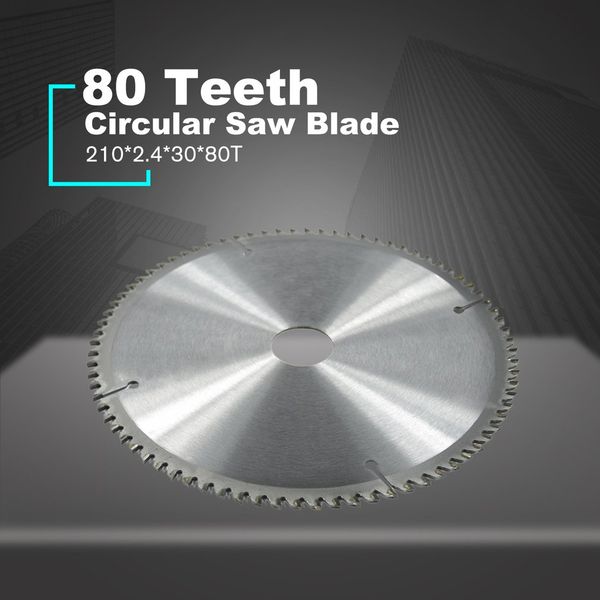 

80 teeth tct circular saw blade wheel discs tct alloy woodworking multifunctional saw blade for wood metal cutting