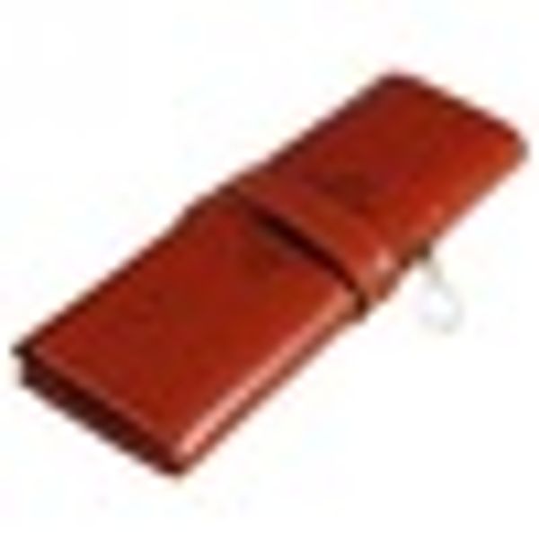 

new roll pu leather roll pen pencil case bags stationery make up cosmetic organizer beauty case student bag
