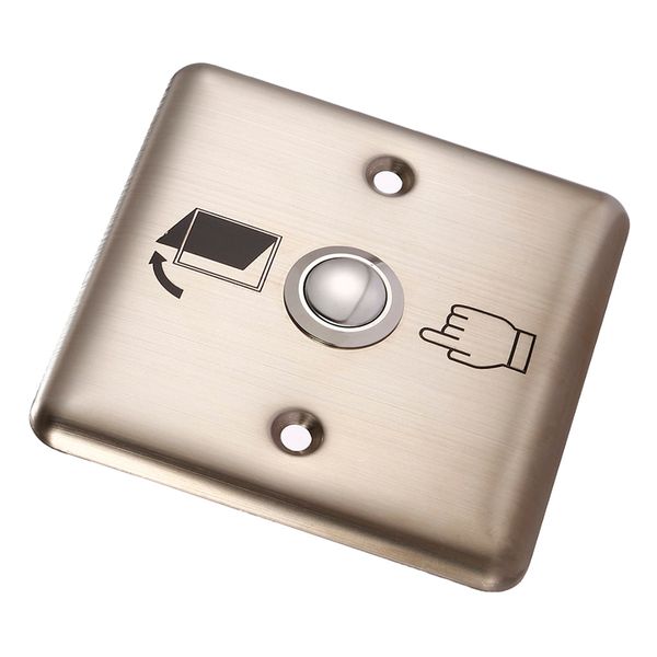 

release open switch door access control button works with most electronics access control keypads, golden
