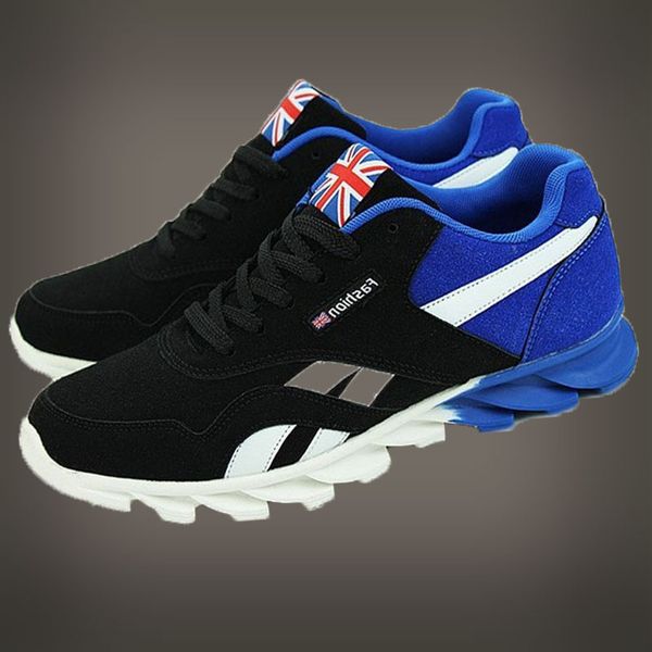 

men's shoes 2020 new sports shoes selling running light breathable couple outdoor sports student, Black