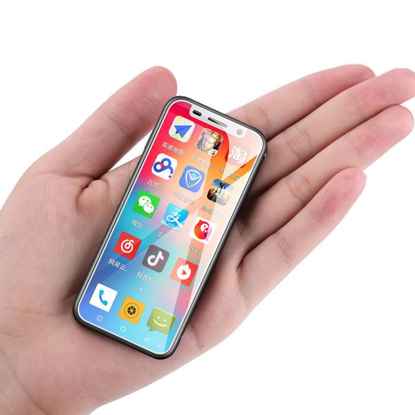 

original melrose 2019 android 8.1 4g lte smartphone 3.4'' super mini telefone 3gb 32gb fingerprint face id 2000mah cellphone pk s9