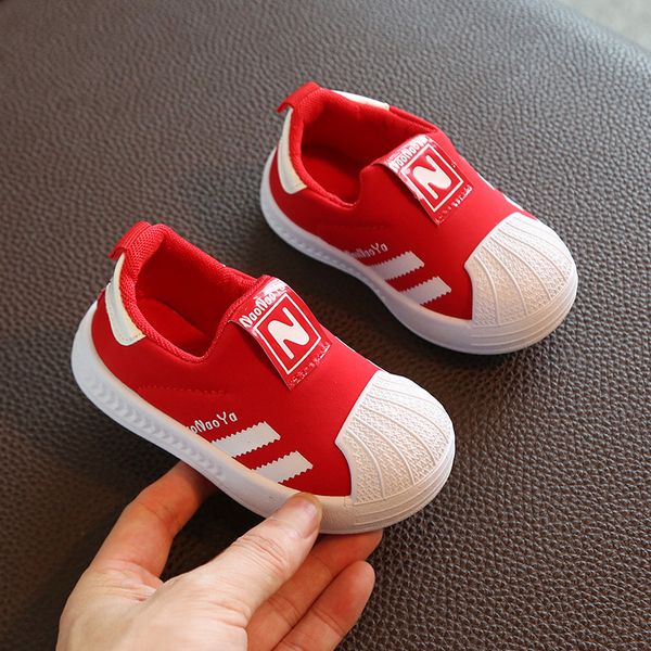 

children's sports shoes 2020 spring autumn fashion baby single shoes 1-3 years old boys girls infants soft bottom toddler