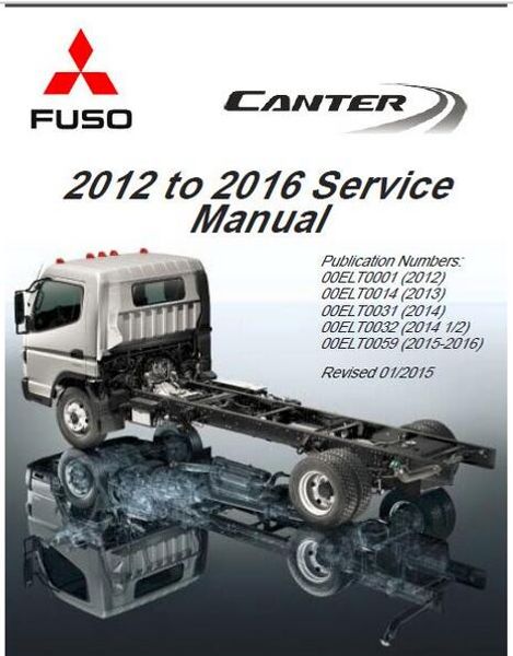 

fuso 2002-2016 all models service manuals-pdf for mitsubishi