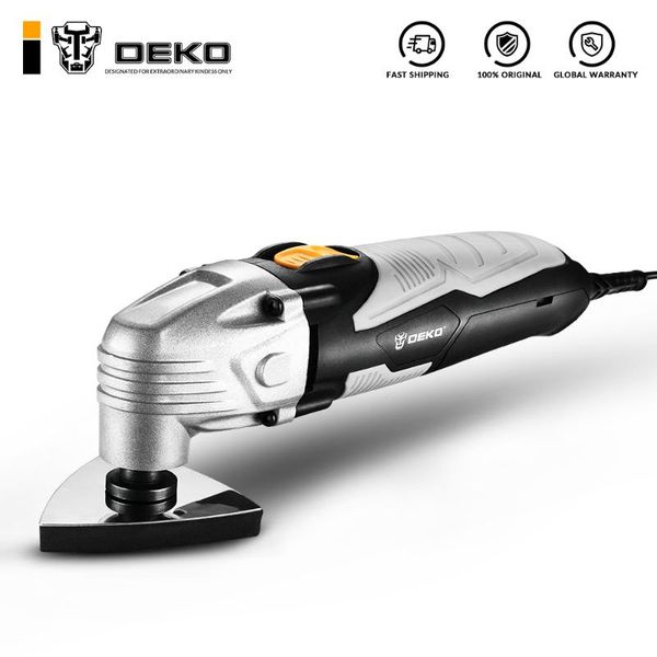 

deko new 220v dkom40ld1 variable speed electric multifunction oscillating tool electric trimmer saw with accessories