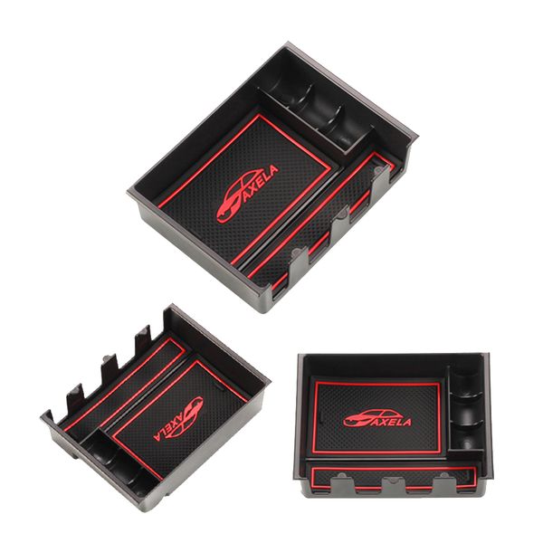 

replacement for 3 2014-2019 central console armrest sundries storage box tray organizer tidying pallet