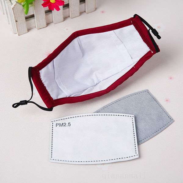 

взрослый ребенок 5 слоев pm2.5 pm2.5 pad 5ply активированный уголь для пыле хлопок рот муфельные