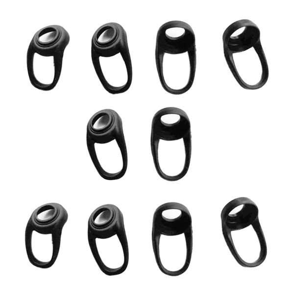 

ear earphone cover silicone earbud tips ear plugs black for plantronics
