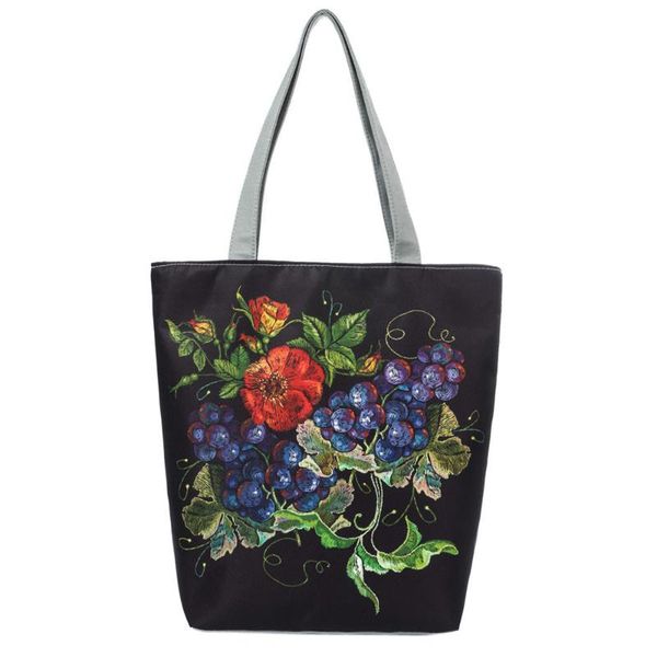

molave handbags national wind canvas tote casual beach bags women vintage zipper shopping bag shoulder bag handbags luxury jun5