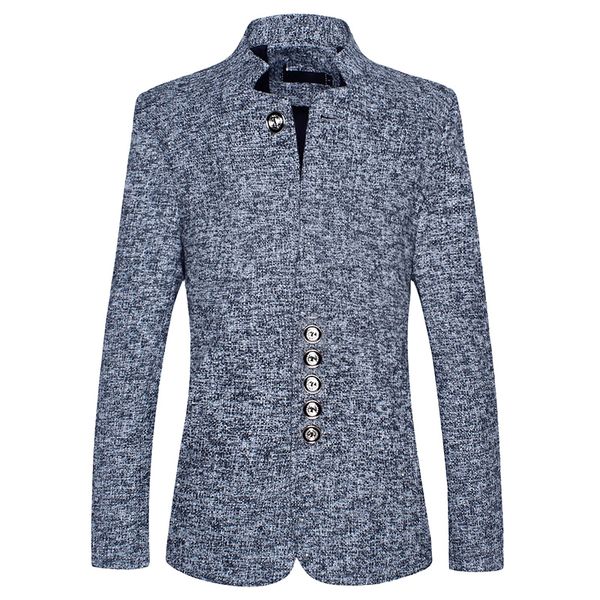 

2019 jackets for men slim fit blazers smart casual suits jackets new male single breasted suits blazer standing collar size 5xl, White;black