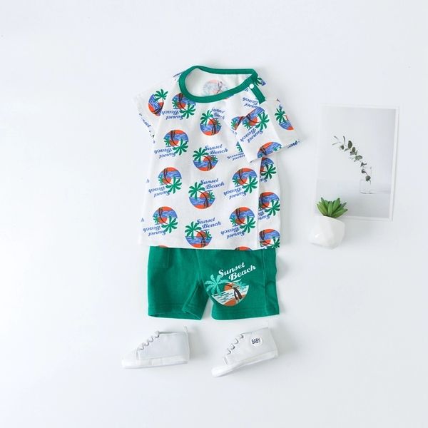 

patpat 2020 одежда мужчина 2pcs нового прибытия летнего малыша машинокомплектов малыш малыши мальчик комплекты костюмов одежда младенец, White