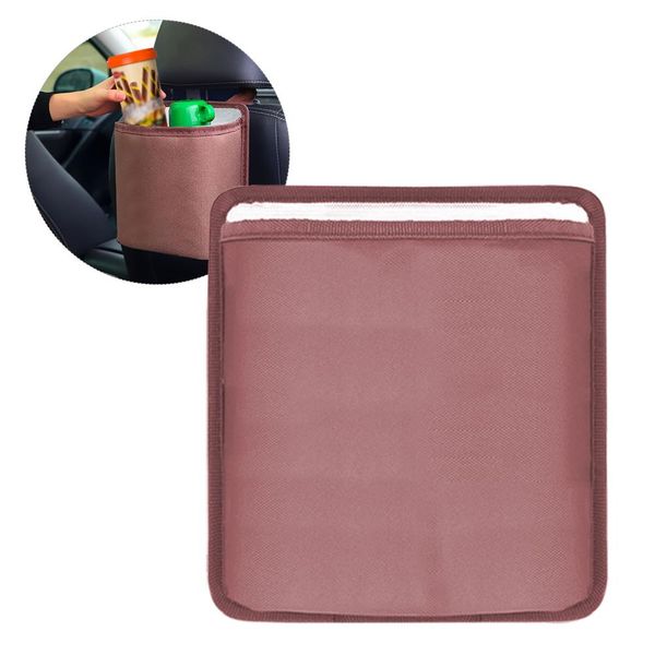 

car supplies car multi-functional innovative hanging trash can garbage bin garbage bag storage box