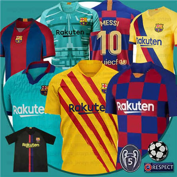 

10 messi barcelona jersey fc griezmann suarez de jong camiseta de futebol piquÃ© coutinho 8 arthur soccer jersey, Black;yellow